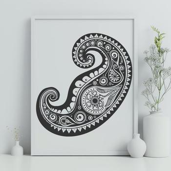 Beautiful Paisley Digital Art