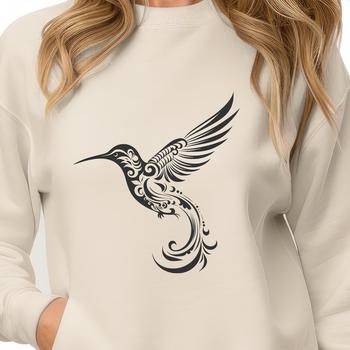 Beautiful Hummingbird - Laser PNG