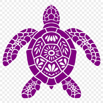 A vector graphic representation of a sea creature commonly found in seaside environments.