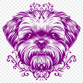 Ornate Shih Tzu - For Procreate Project