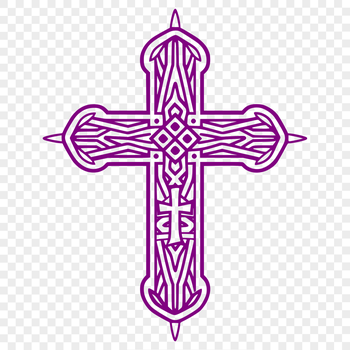 A traditional ornate cross symbolizing faith in various cultures.