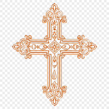 Stunning Crucifix Clip Art