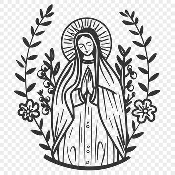 Free Our Lady Of Guadalupe  - For Procreate Project