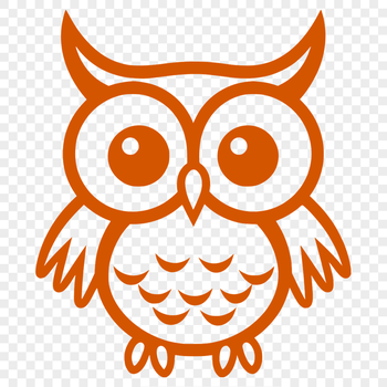 Unique Owl Decal