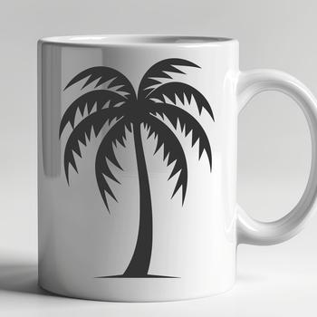 Palm Tree In SVG & DXF