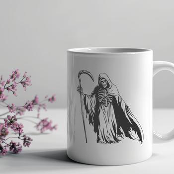 Grim Reaper In SVG, PNG, PDF And DXF Files