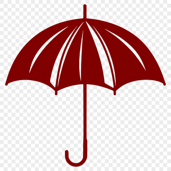 Stunning Umbrella In SVG For Free Download