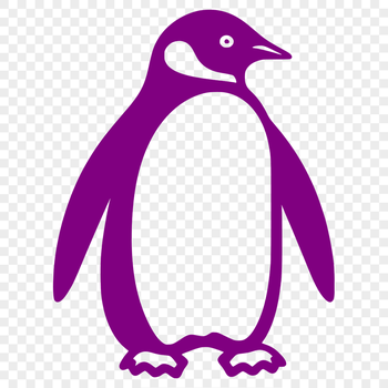 Stunning Penguin Vector Craft File