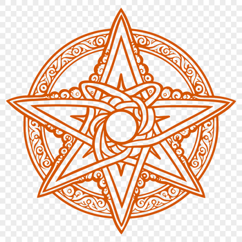 Beautiful Pentagram - For Laser Project