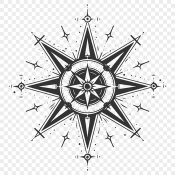 Free Beautiful Pentagram Illustration