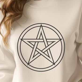 Free Unique Pentagram Vector Illustration