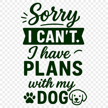 A collection of humorous sayings about dogs, designed as a vector graphic for cutting machines or digital use.