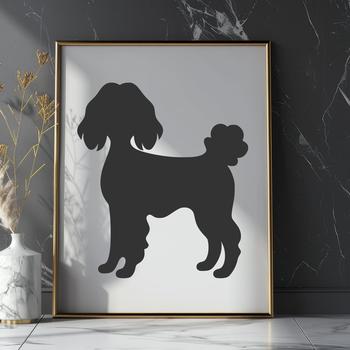 Beautiful Poodle - For Laser Engraver Project