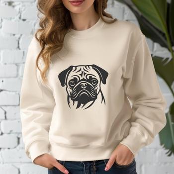 Creative Pug - DXF Format