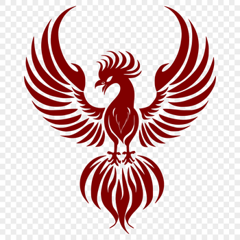 A mythical creature with regal features, depicted in full-body form, suitable for vector art design.