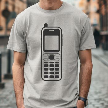 Vector illustration of a modern mobile phone device.