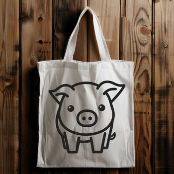 Creative Piglet In PDF & PNG