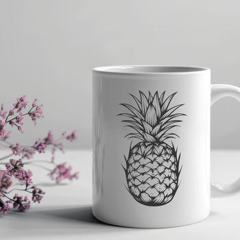 Stunning Pineapple In SVG Format