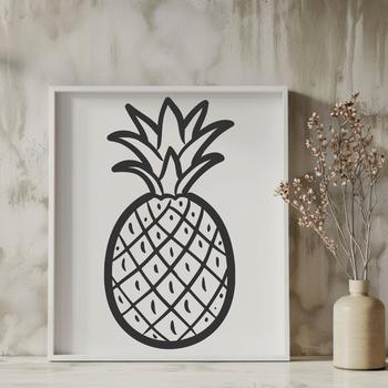 Unique Pineapple Clip Art