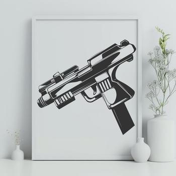 Beautiful Gun - DXF For Commercial Use