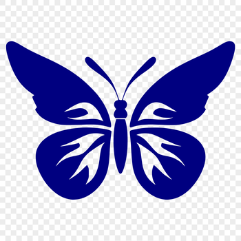 A colorful butterfly with intricate patterns and detailed features, suitable for gardening themes and vector art designs.
