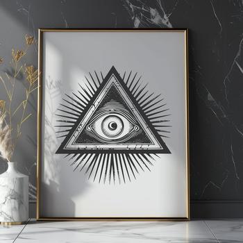 Stunning Eye Of Providence In PNG