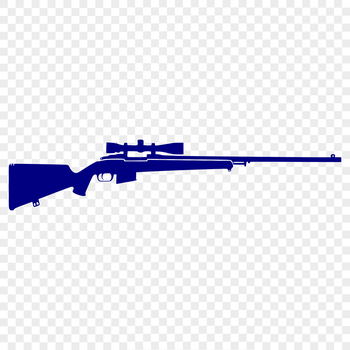 A detailed illustration of a rifle with multiple parts labeled.