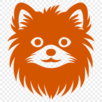 Artistic Pomeranian - For Vinyl Project