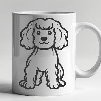 Artistic Poodle - SVG Format