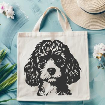 Beautiful Poodle SVG, PNG, PDF And DXF Files