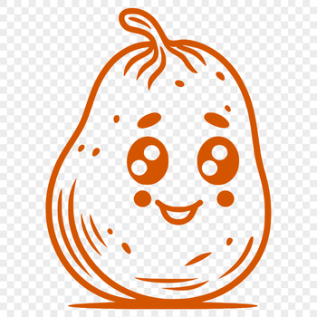 A high-quality SVG graphic of a potato suitable for digital art and design projects.