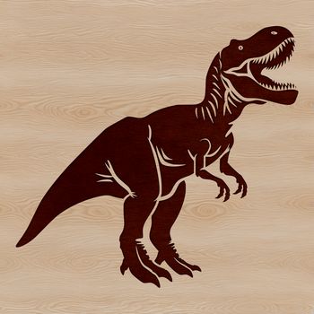 A prehistoric dinosaur illustration in vector format, perfect for printing or digital design.