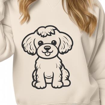 Free Sitting Poodle PDF