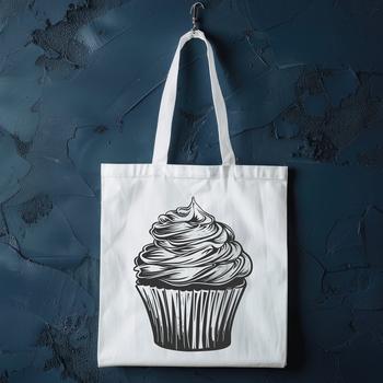 Free Cupcake - Sublimation DXF