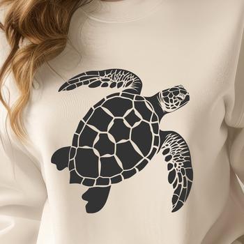 An SVG vector art image featuring a realistic representation of a sea creature, commonly found in seaside environments.