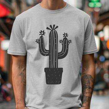 Stunning Cactus - Laser Engraver SVG