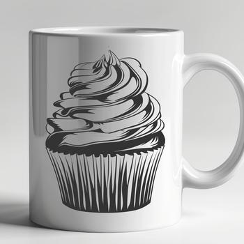 Beautiful Cupcake - Food PNG