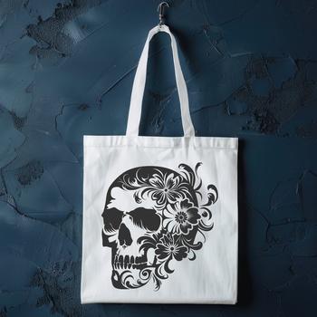 Artistic Skull Illustration