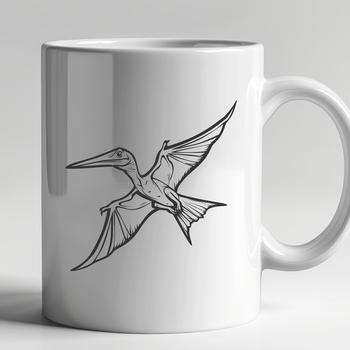 Stunning Pteranodon In SVG Format