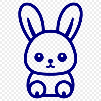 Free Artistic Rabbit Image