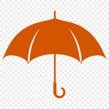 A compact, water-repellent shelter for rain protection.