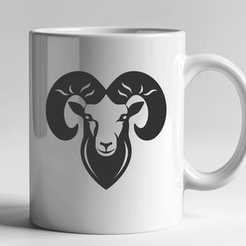 Artistic Ram In SVG