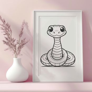 A detailed digital representation of a reptile's body in scalable graphics format.