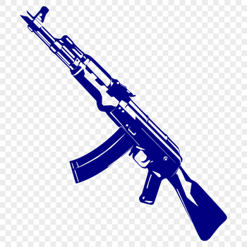 Gun In SVG Format - Free Commercial Use License