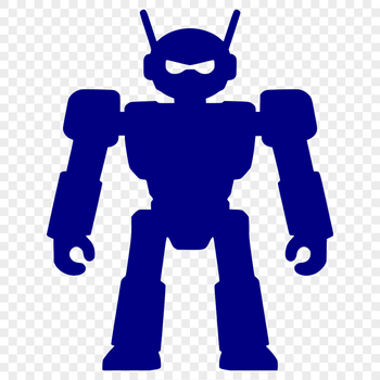 A futuristic robotic illustration designed with precision and detail, suitable for various creative applications.