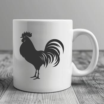 Unique Rooster Decal