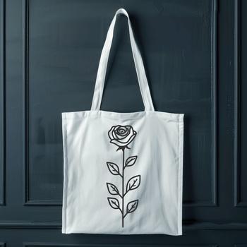 A detailed illustration of a red rose, suitable for graphic design and DIY projects.