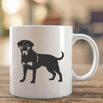 Creative Rottweiler In SVG & DXF