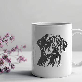 Stunning Rottweiler - For Vinyl Project