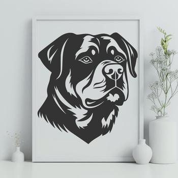 Unique Rottweiler Printable Image